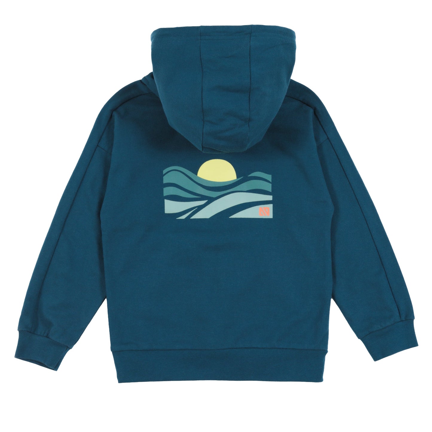 Chandail à capuchon à demi-glissière  Garçons Sarcelle