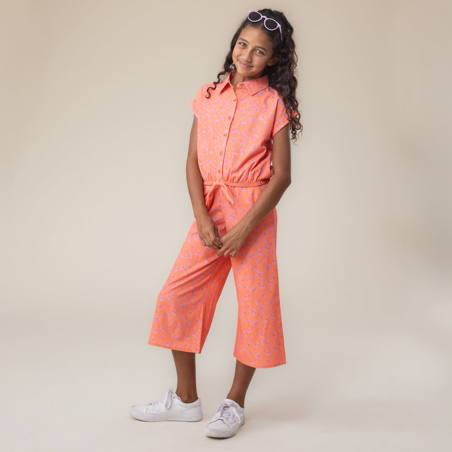 Chemise  Filles Orange