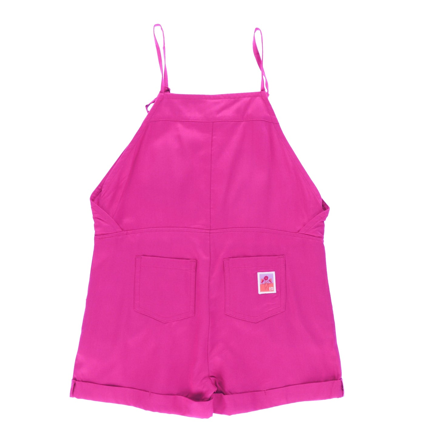 Salopette courte  Filles Fuchsia