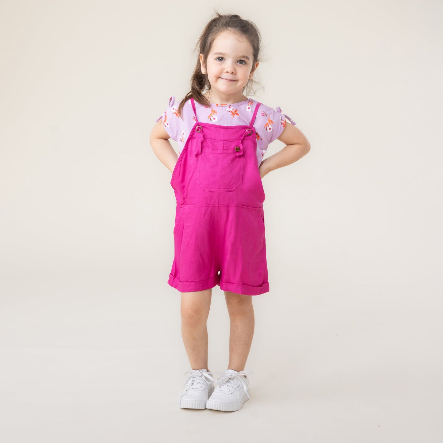 T-Shirt  Filles Lilas