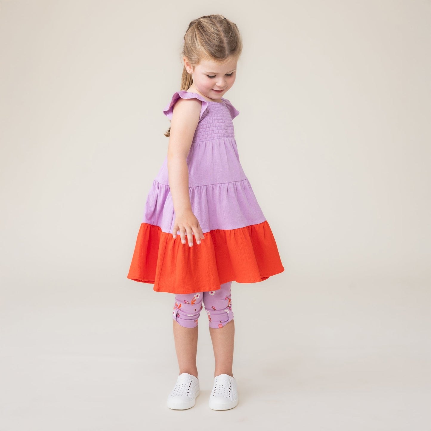 Robe  Filles Lilas