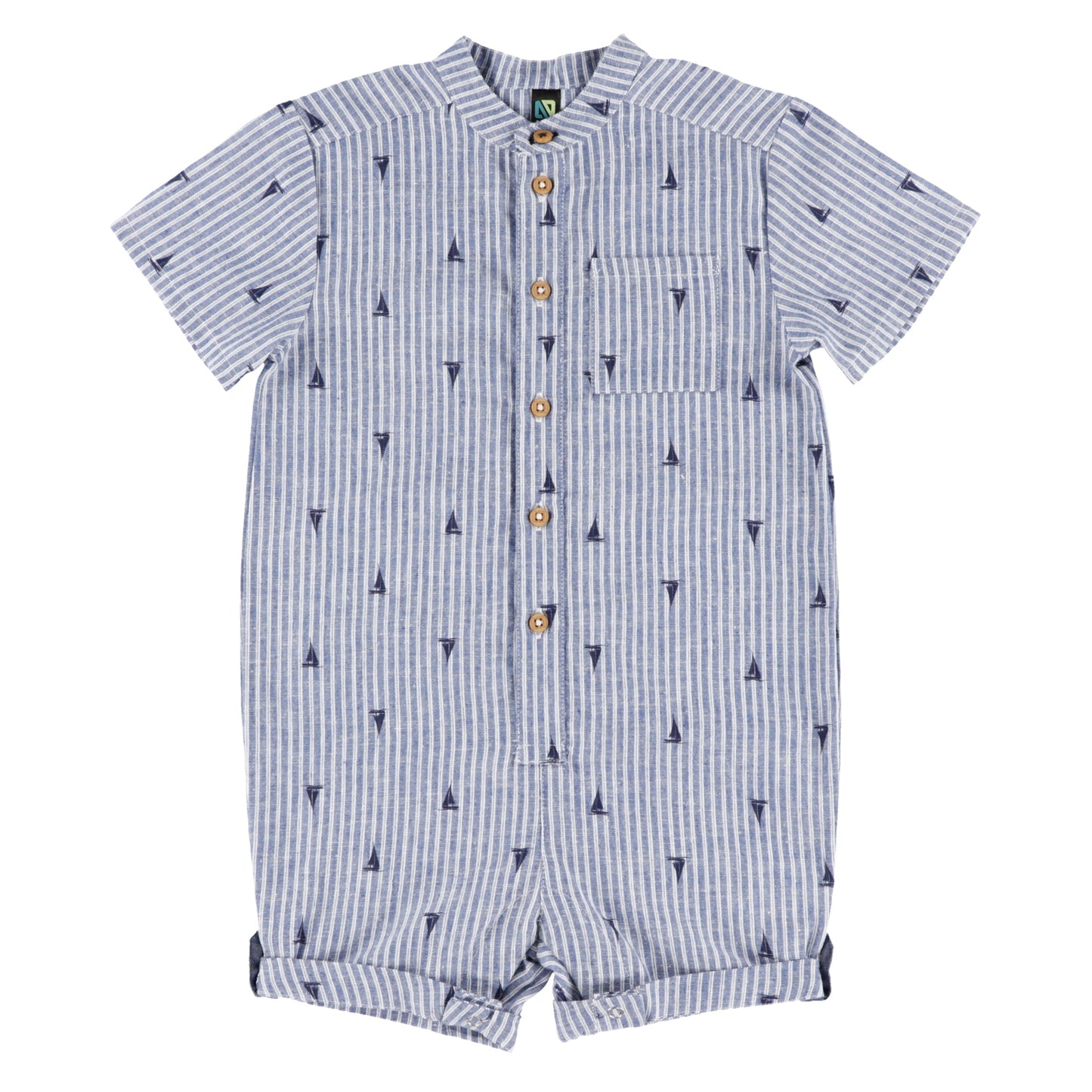 Barboteuse  Bébé Garcon Bleu