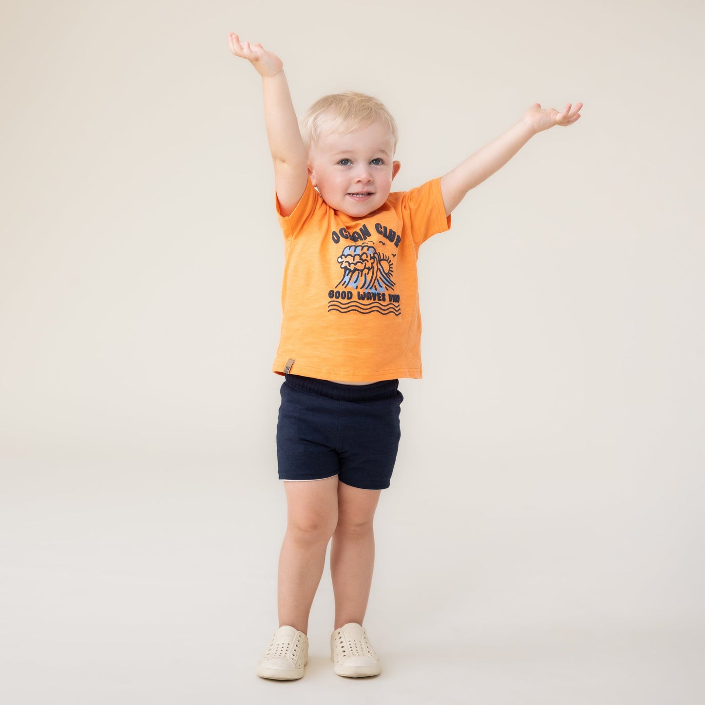 Ensemble T-Shirt deux-pièces  Bébé Garcon Orange