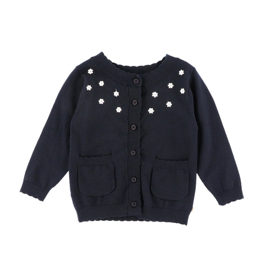 Cardigan  Filles Marine