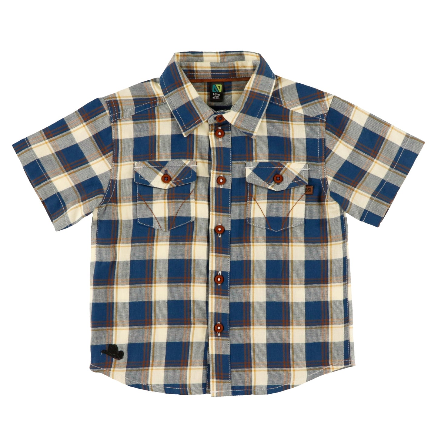 Chemise  Bébé Garcon Bleu