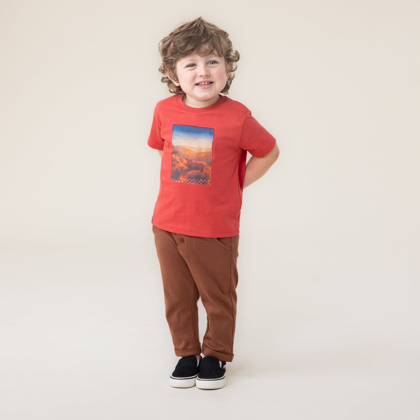 T-Shirt  Bébé Garcon Rouge
