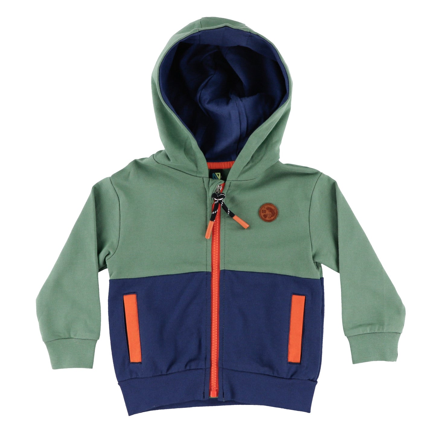 Veste à capuchon  Bébé Garcon Vert