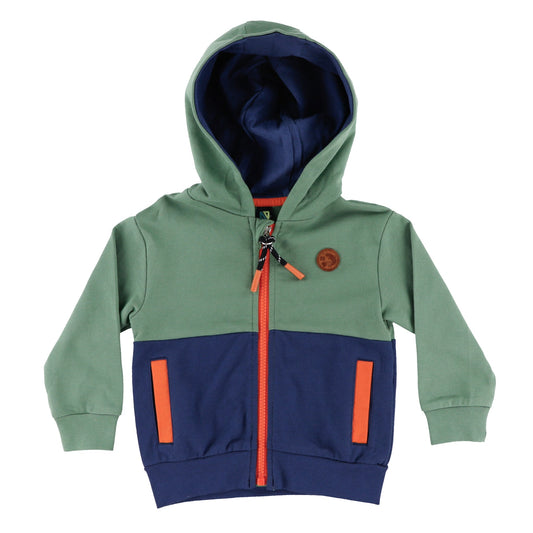 Veste à capuchon  Bébé Garcon Vert