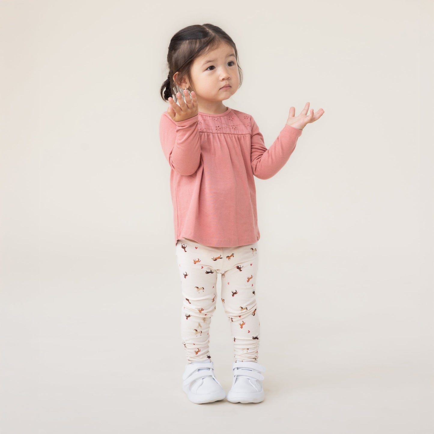 Ensemble t-shirt deux-pièces  Filles Rose