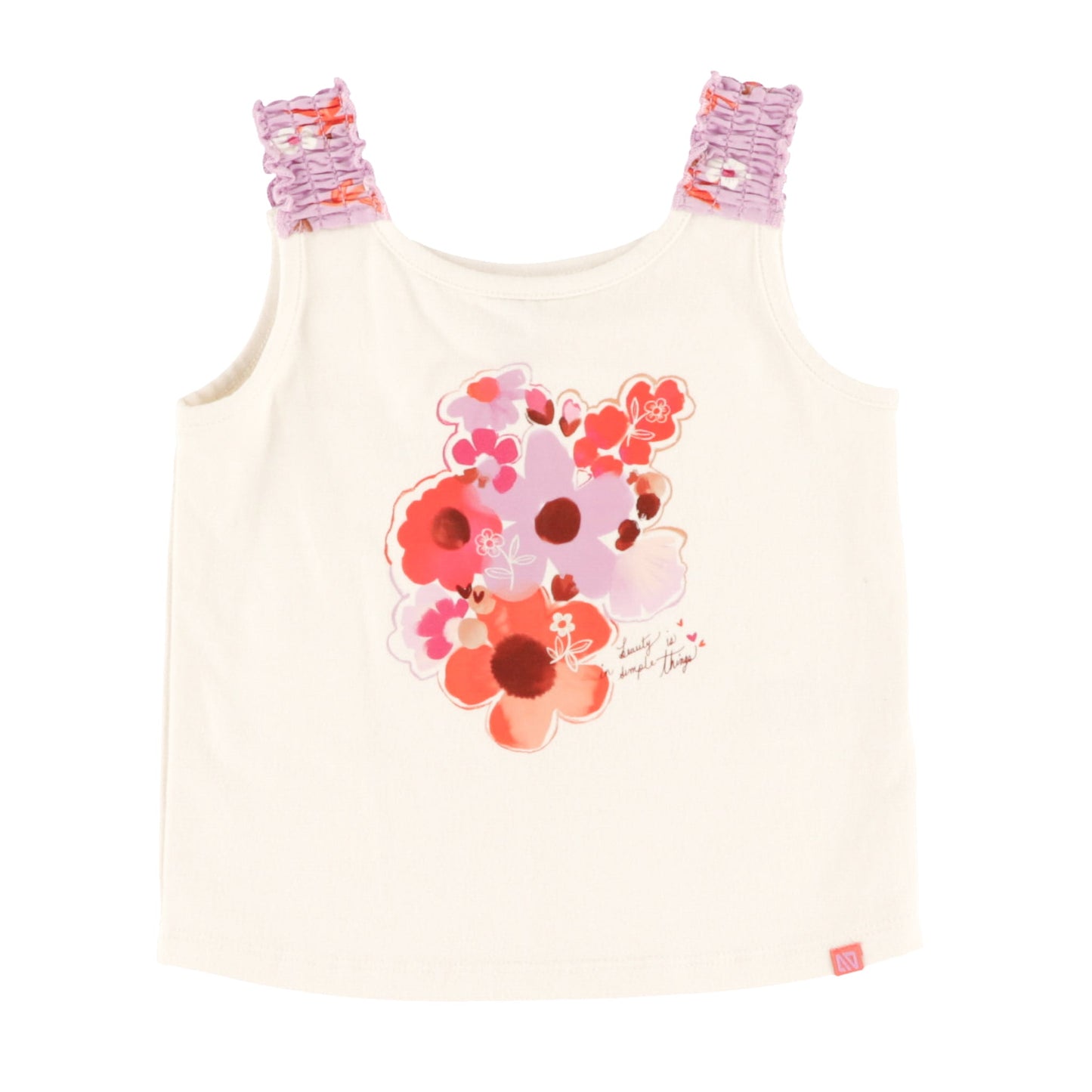 Ensemble camisole deux-pièces  Filles Ivoire