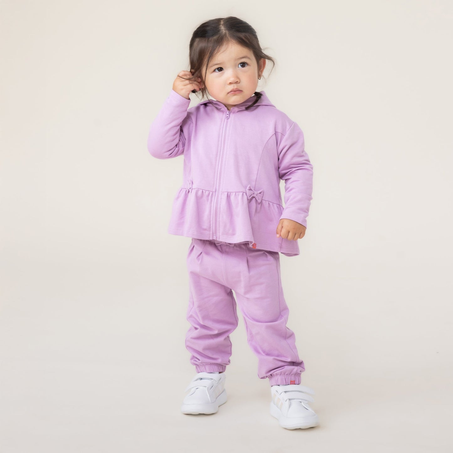 Veste à capuchon  Filles Lilas