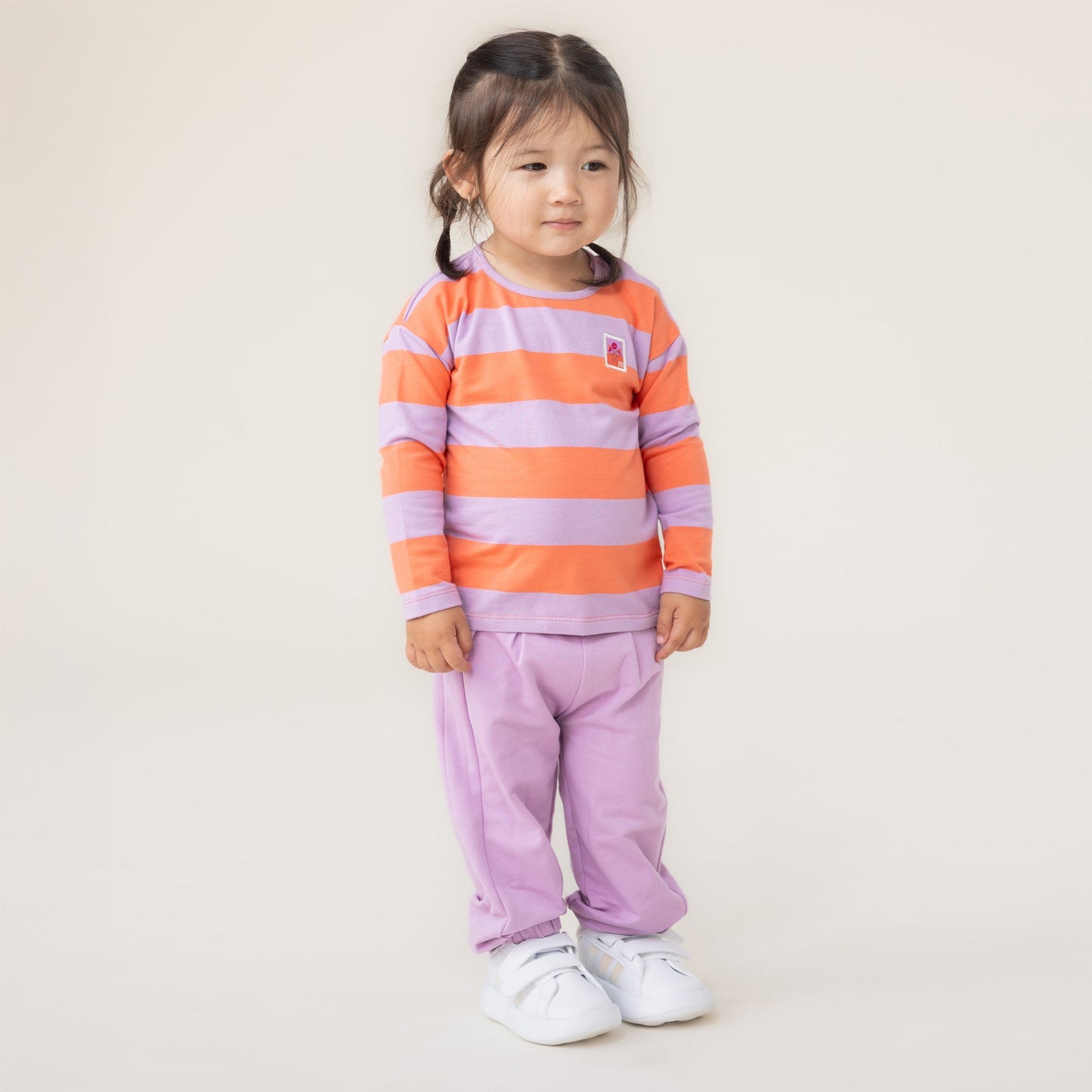 Ensemble T-shirt deux-pièces  Filles Lilas