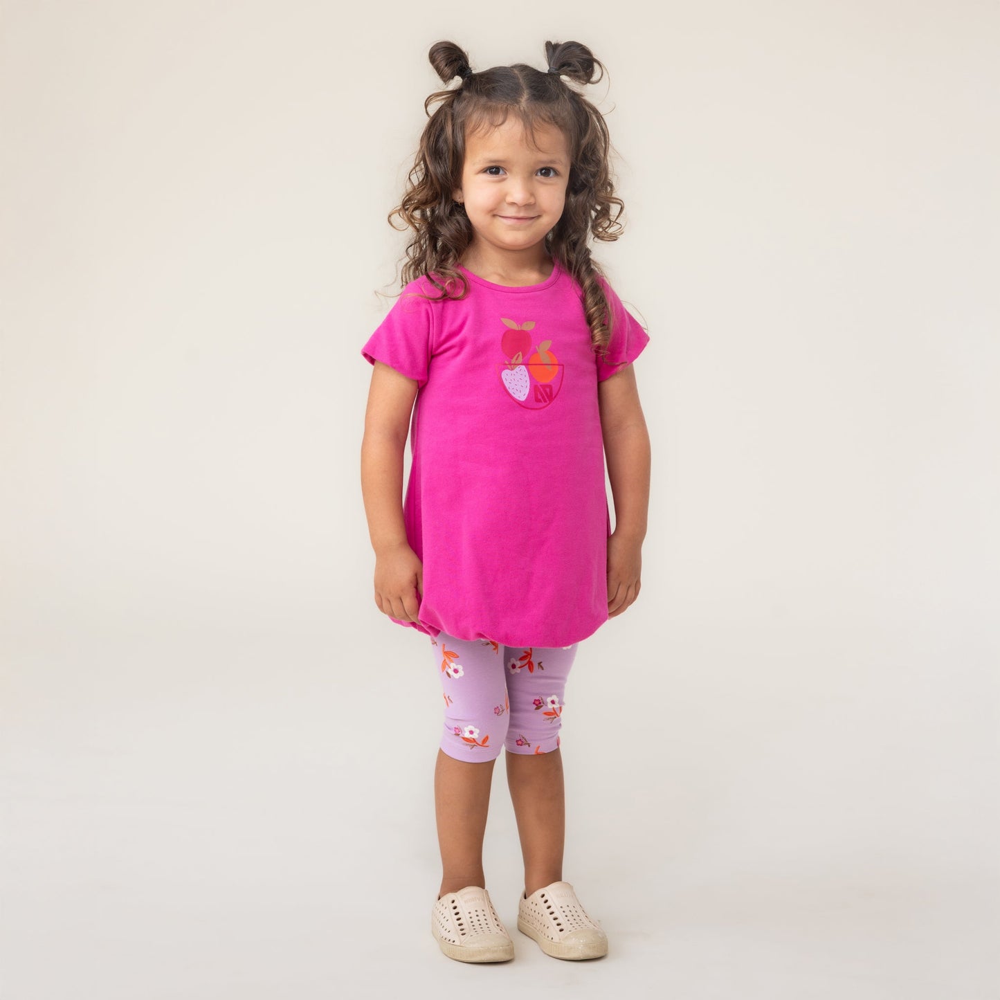 Ensemble tunique deux-pièces  Filles Fuchsia