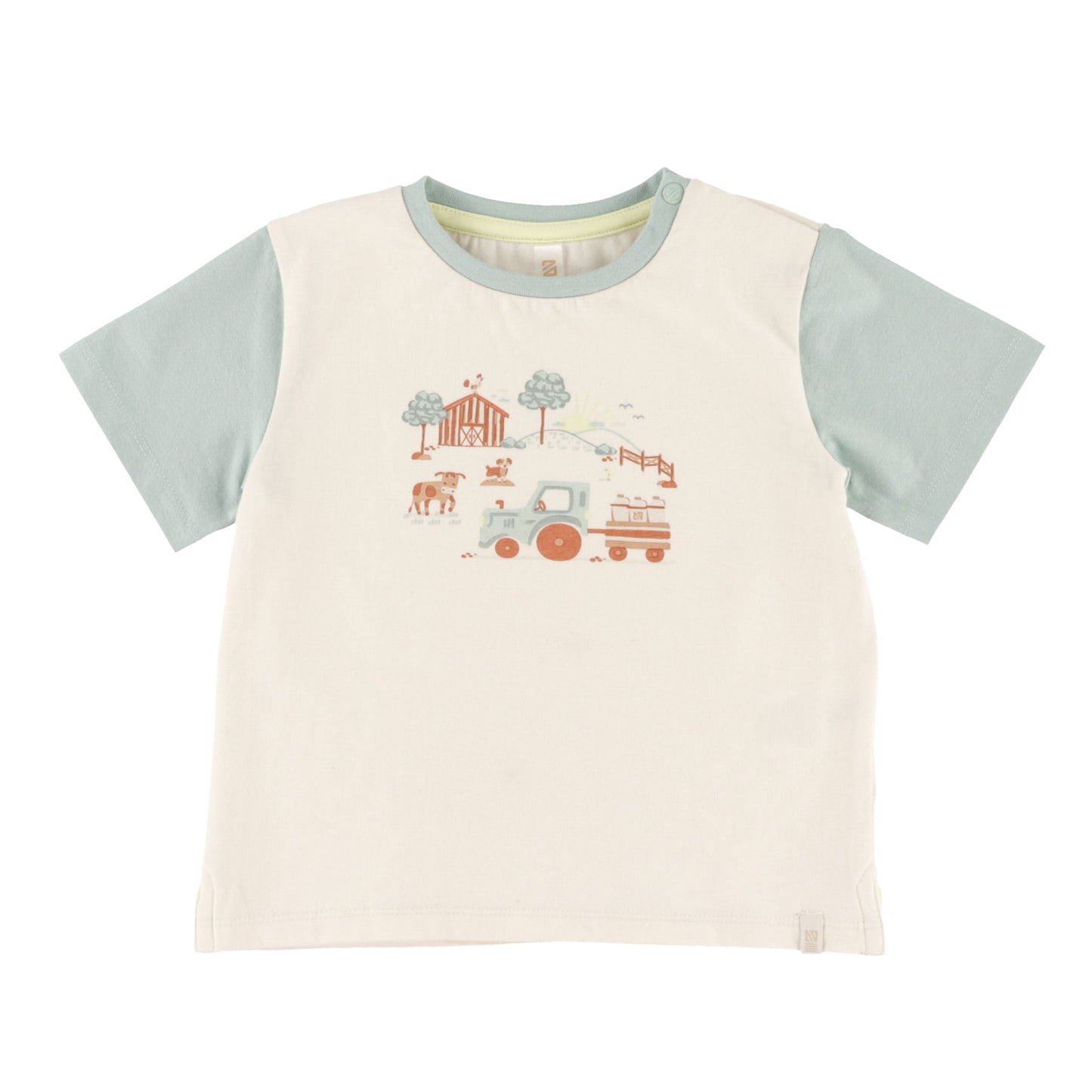 Ensemble T-shirt deux-pièces Garçon Menthe