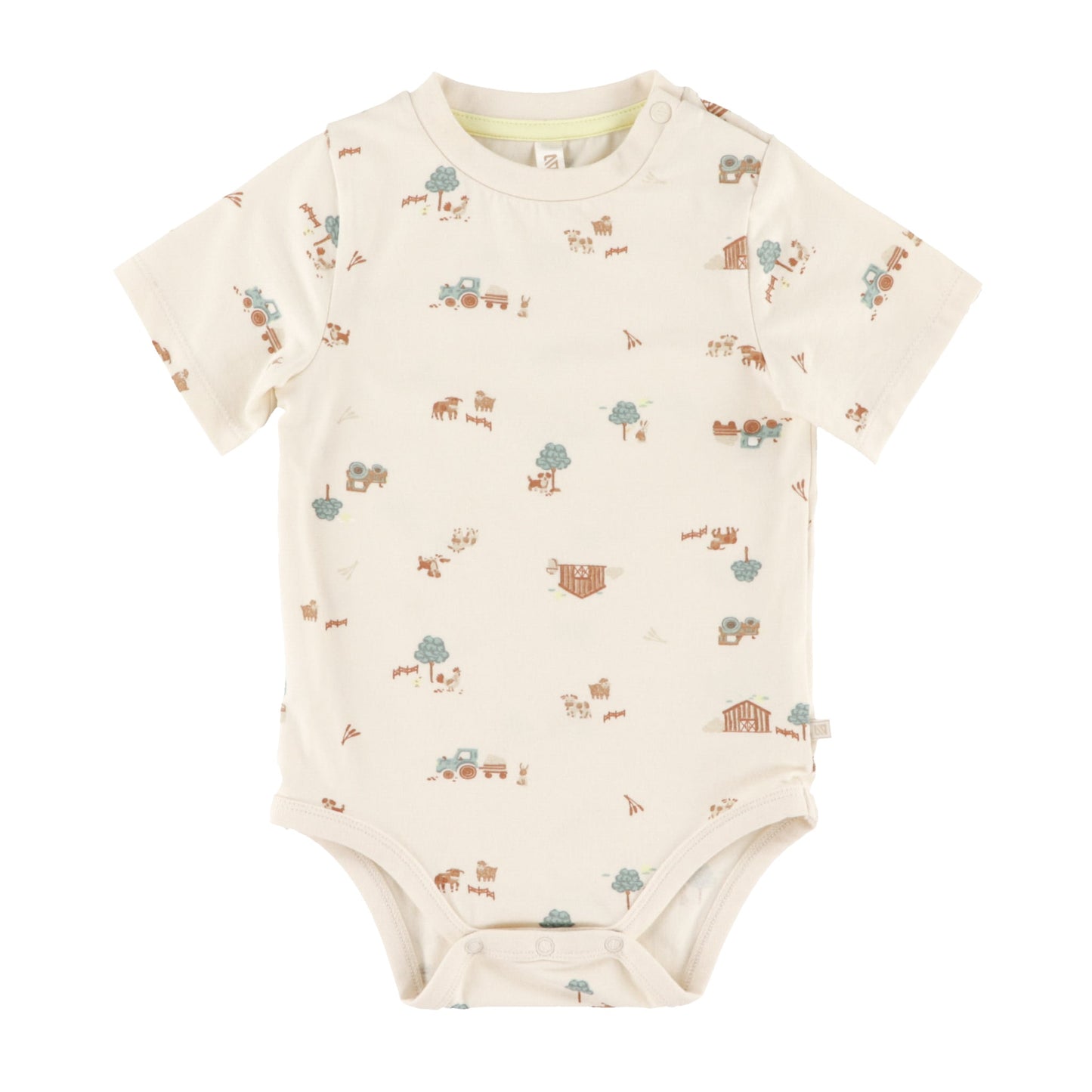 Ensemble cache-couche deux-pièces Garçon Ivoire