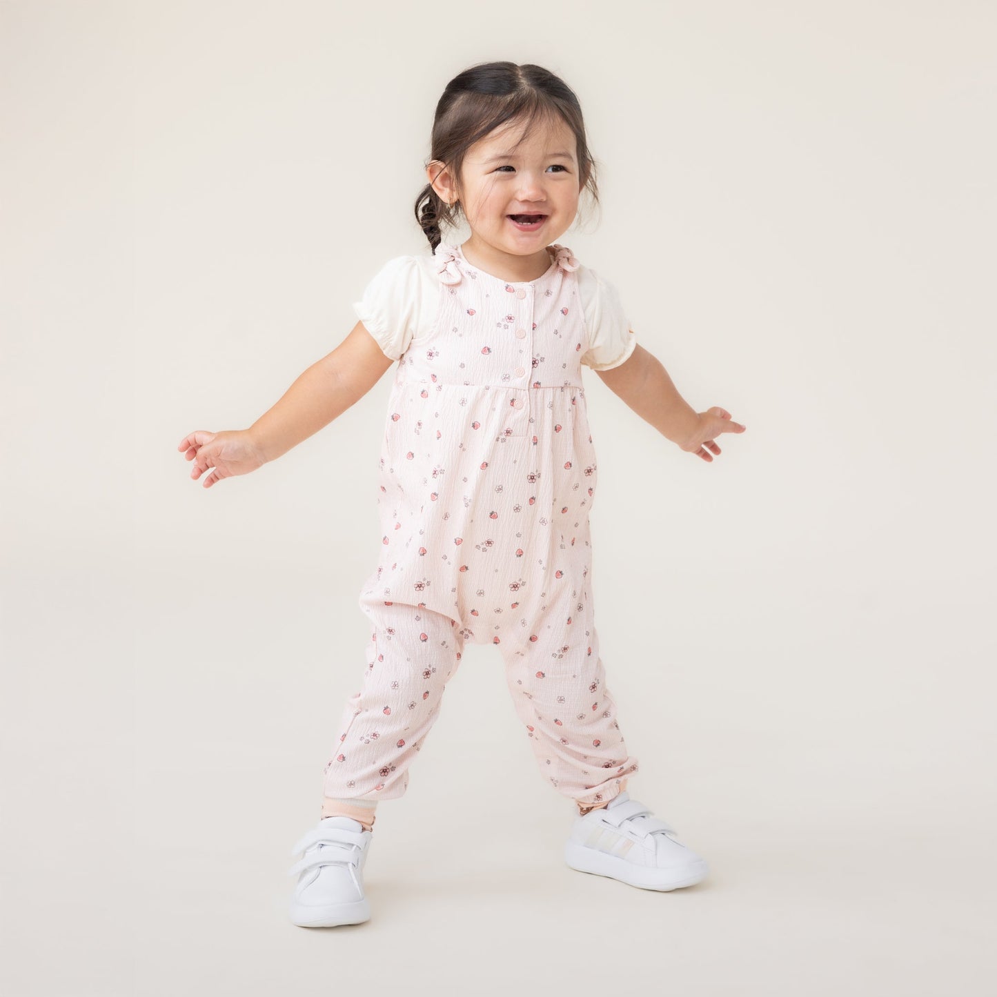 Ensemble cache-couche deux-pièces  Filles Ivoire