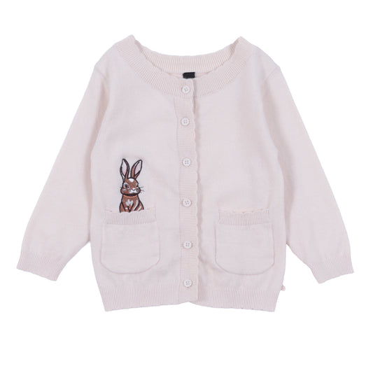 Cardigan  Filles Ivoire