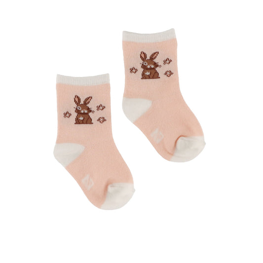 Girls' Socks, Pale Pink