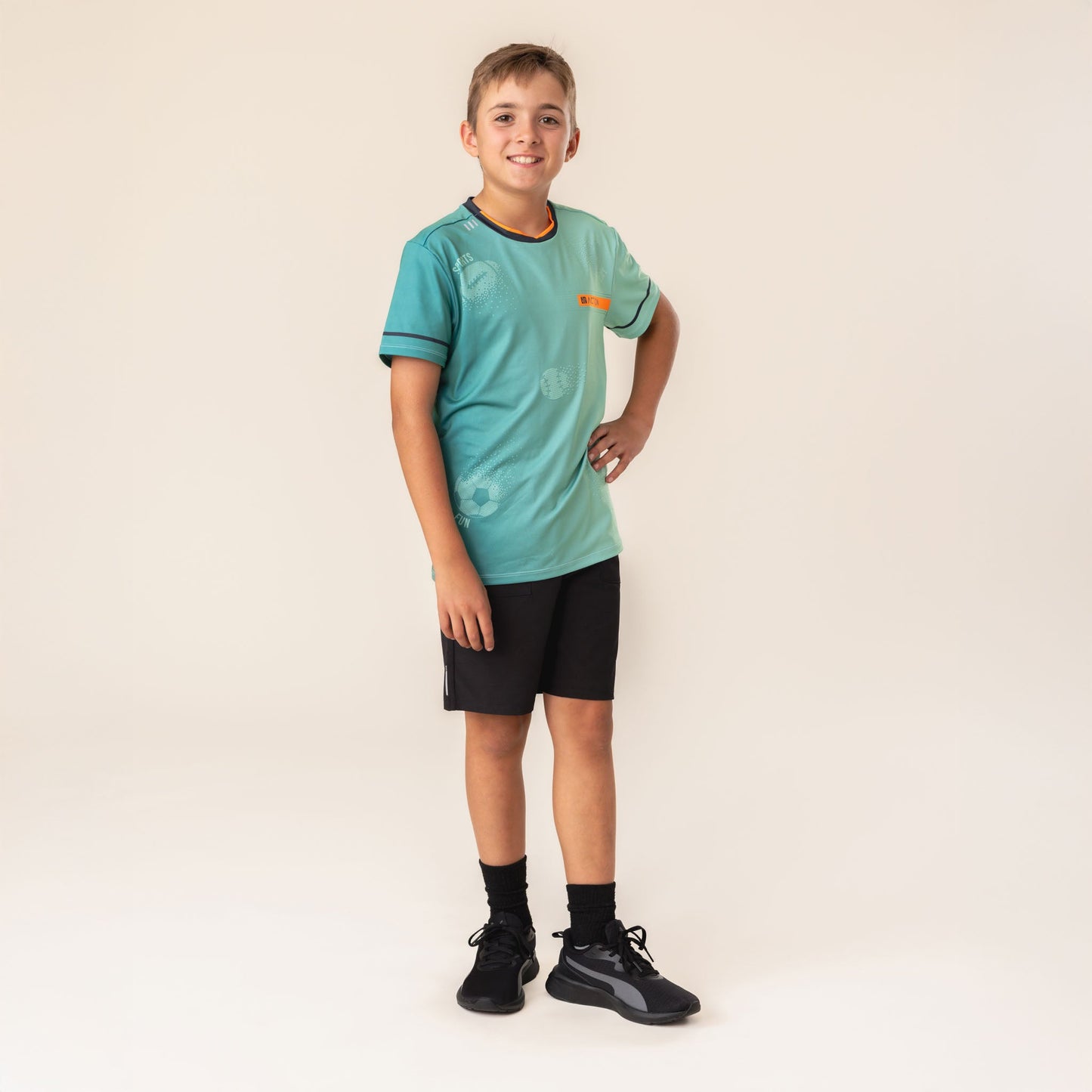 Boys Mint Athletic T-Shirt