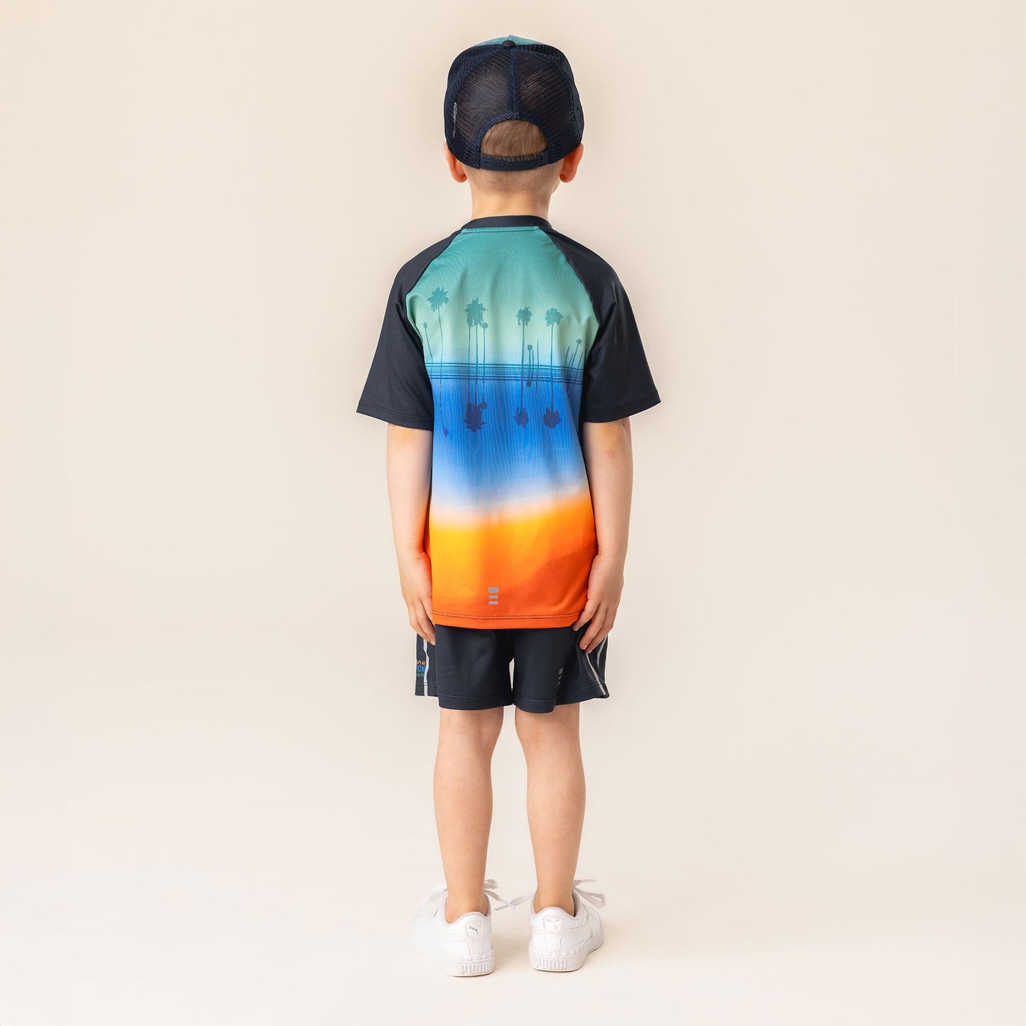 Boys Navy Athletic T-Shirt