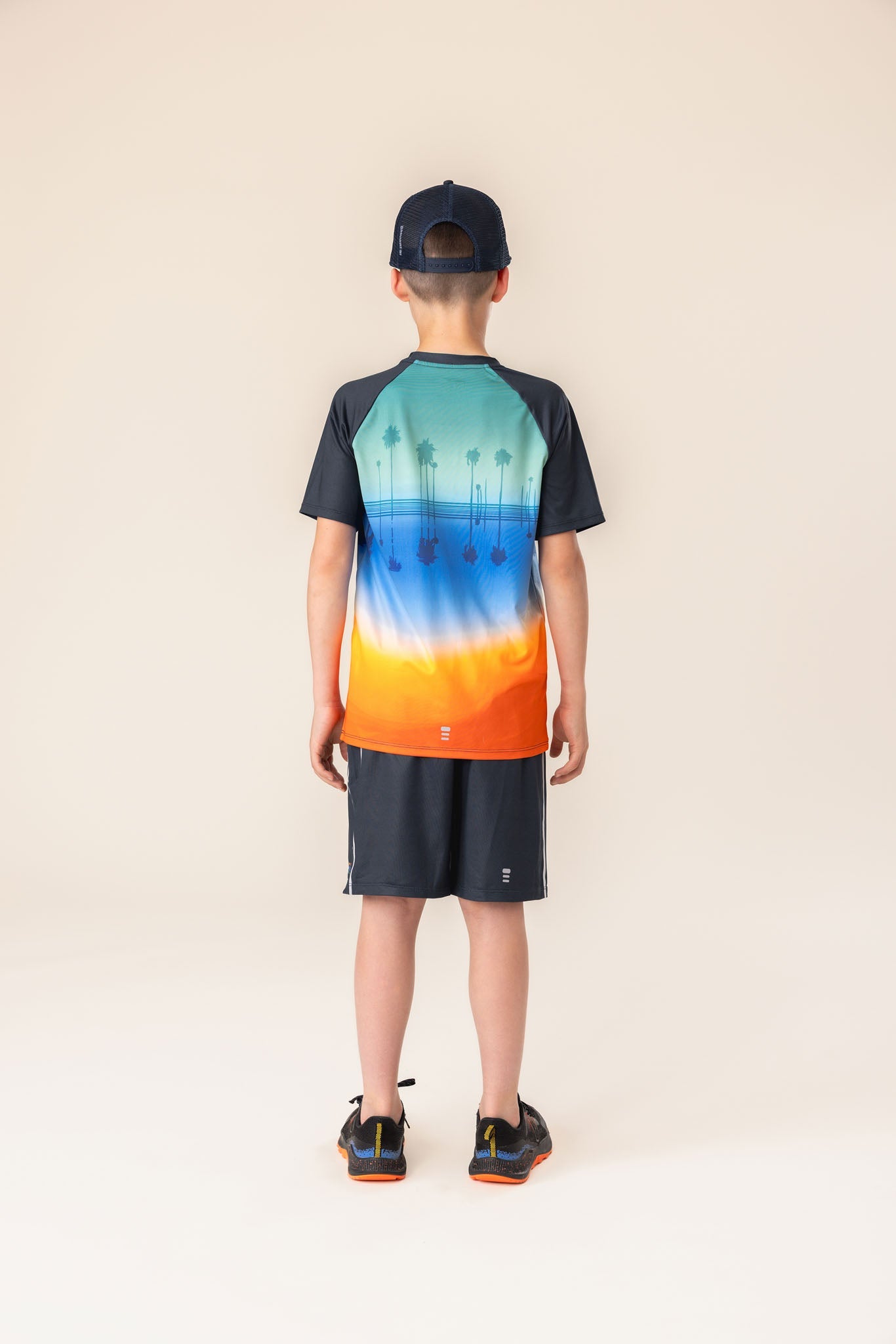 Boys Navy Athletic T-Shirt