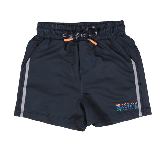Boys' Navy Athletic Shorts