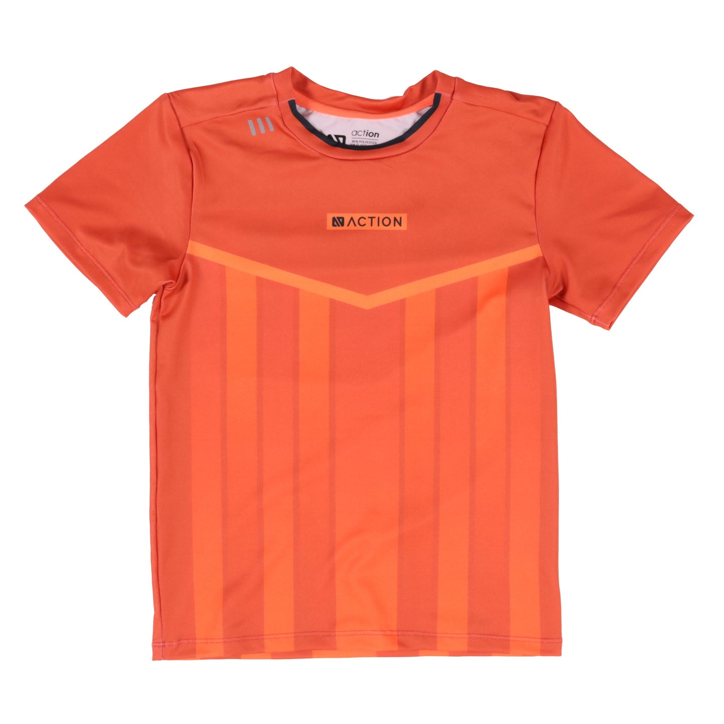 Boys Orange Athletic T-Shirt
