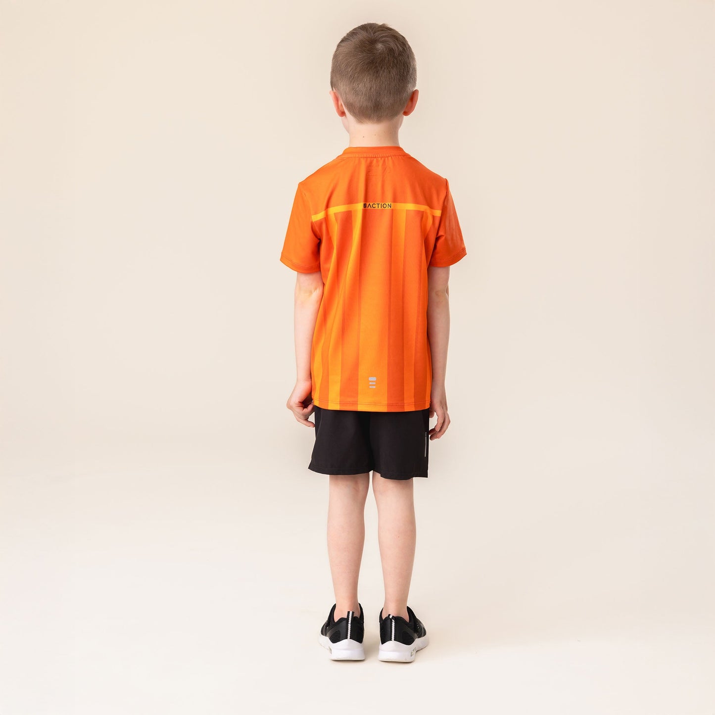 Boys Orange Athletic T-Shirt