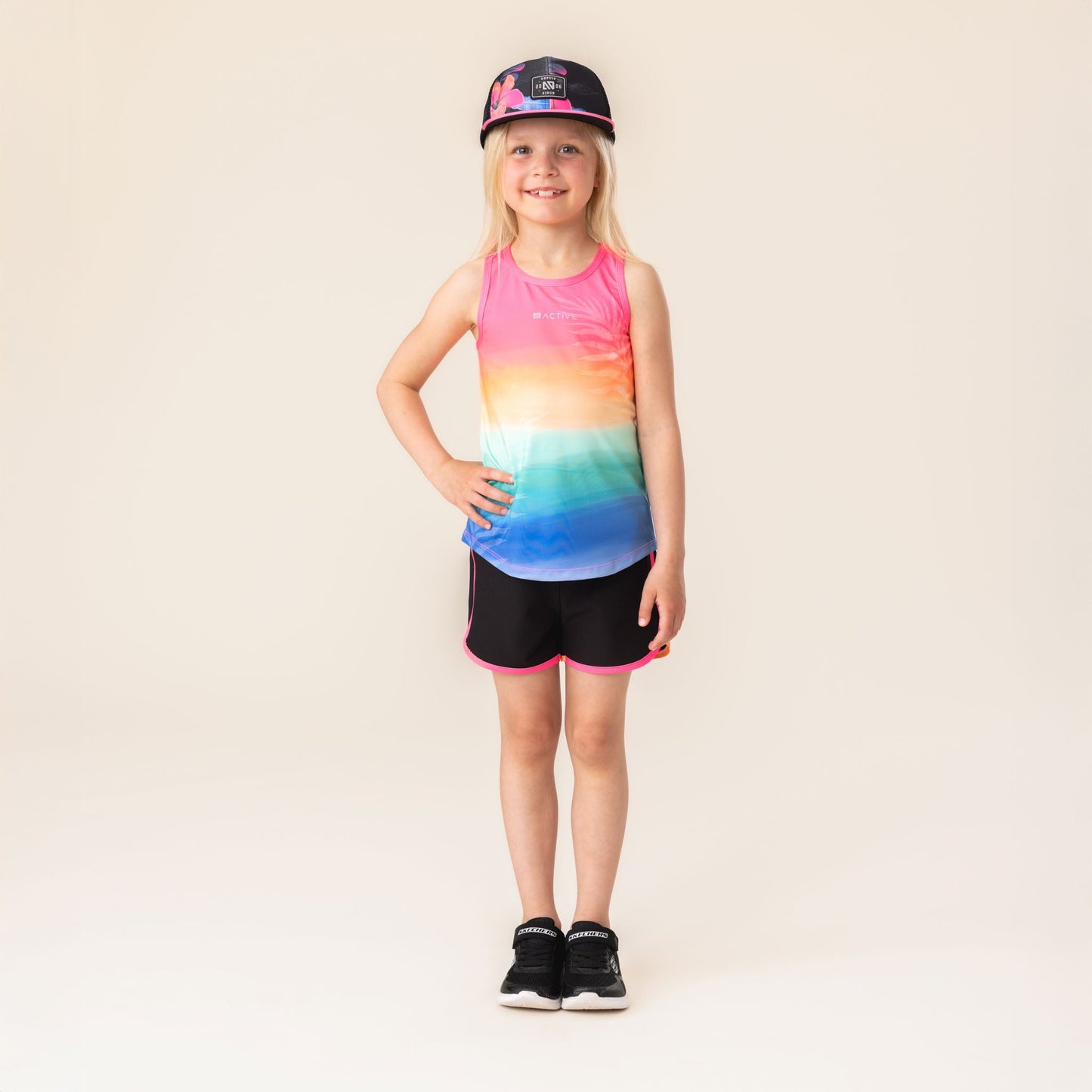 Camisole athlétique  Filles Rose