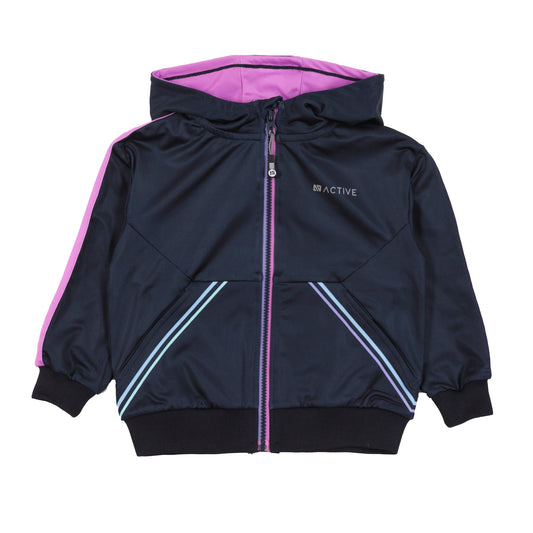 Veste à capuchon athlétique  Filles Marine