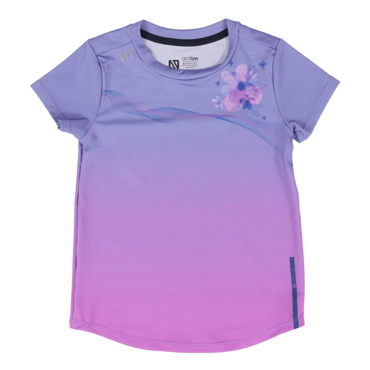 T-shirt athlétique  Filles Violet