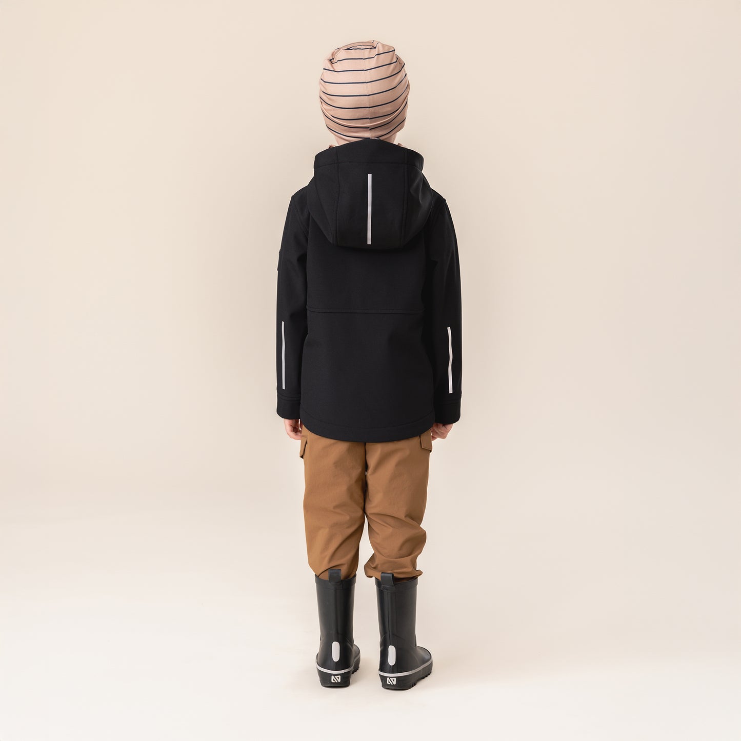 Unisex Black Soft Shell