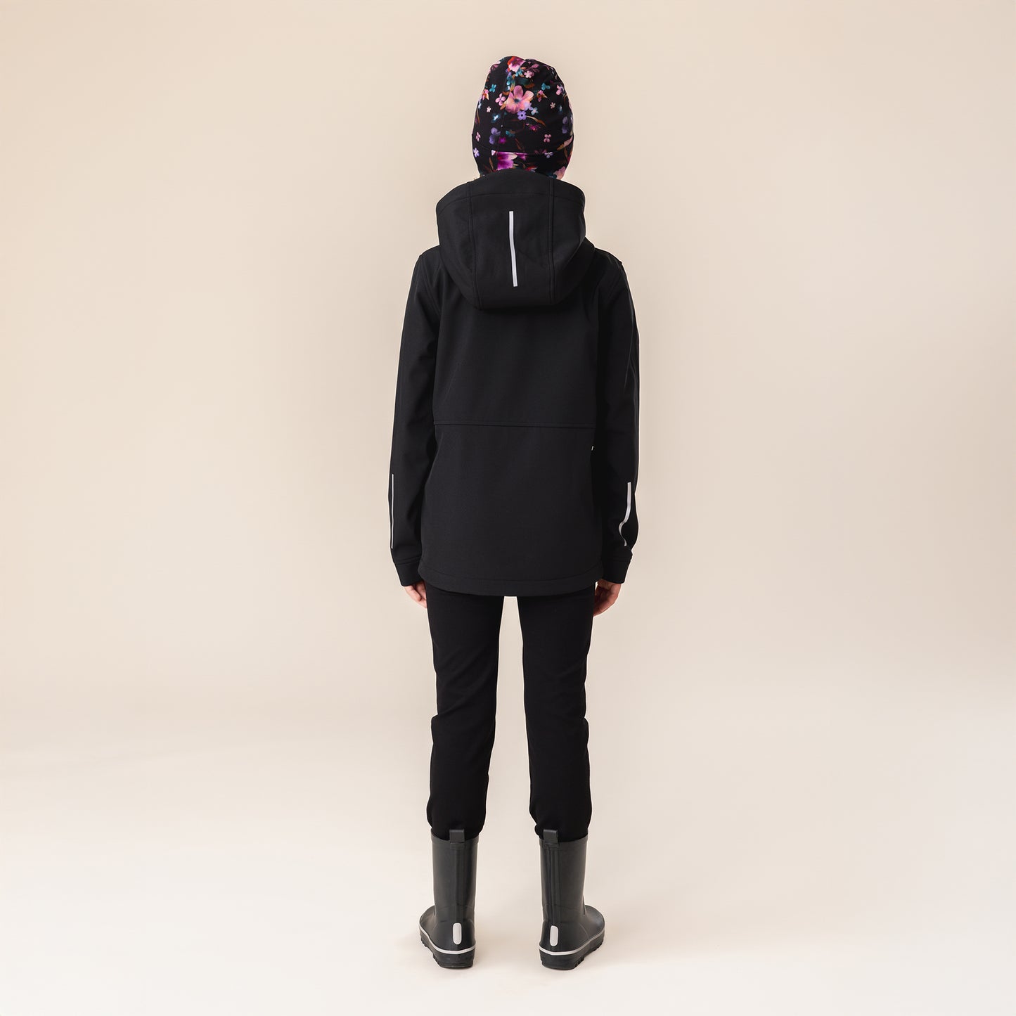 Unisex Black Soft Shell