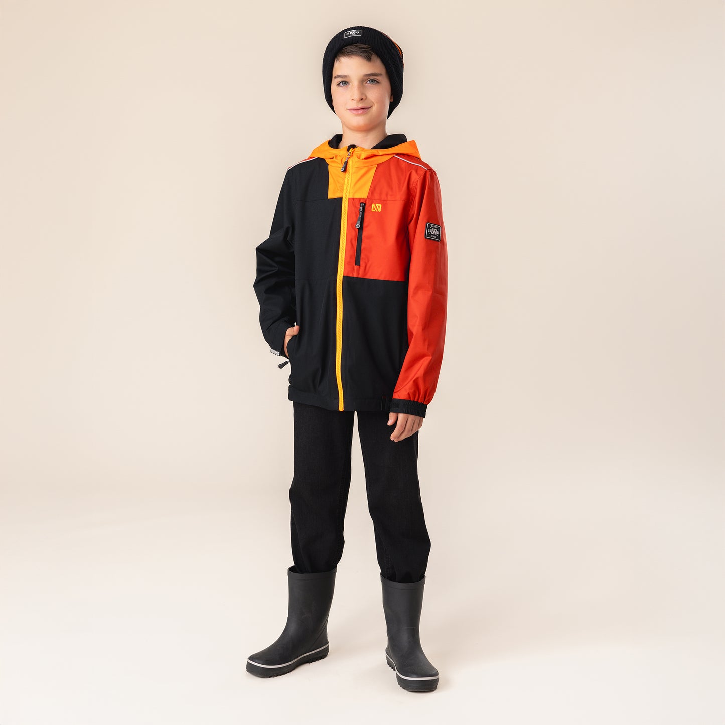 Manteau Noé  Garçons Orange