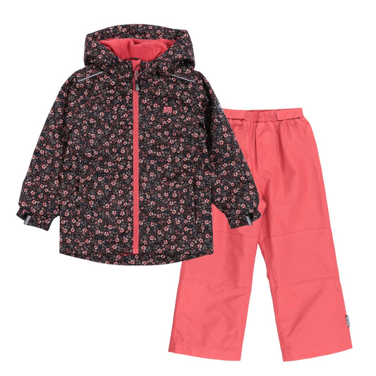 Ensemble de pluie Lucie  Filles Noir