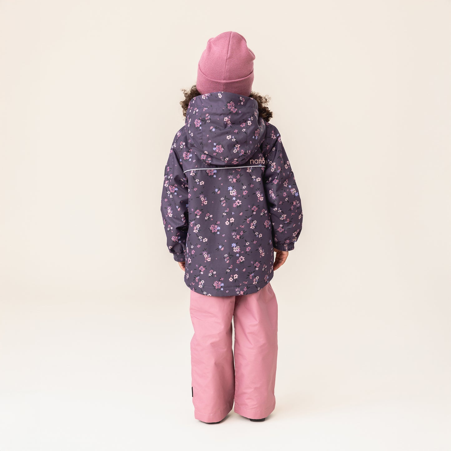 Amelia Girls' Rain Suit Purple