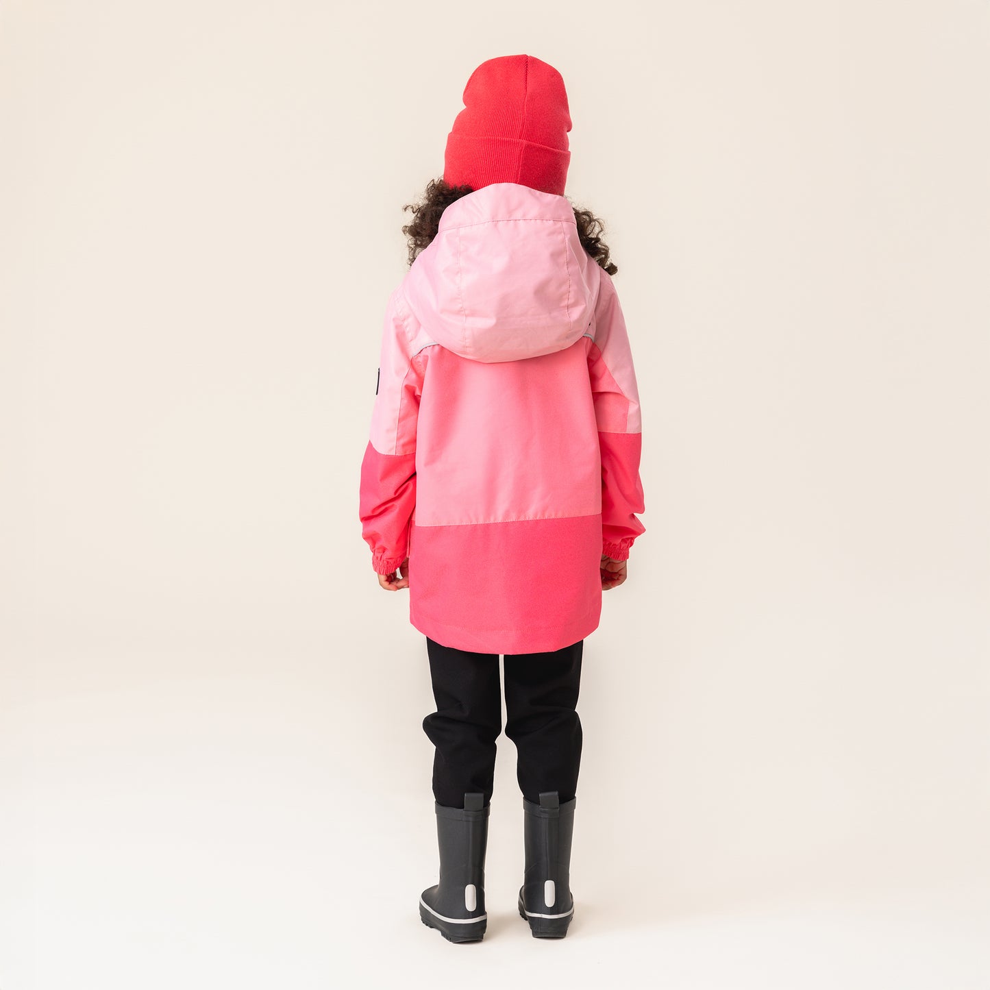 3-in-1 Raincoat Claire Girls Pale Pink
