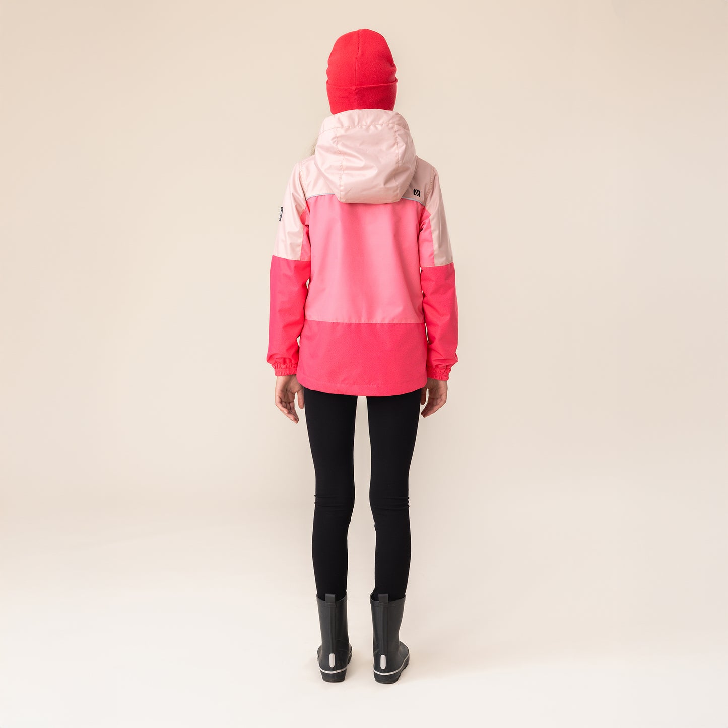 3-in-1 Raincoat Claire Girls Pale Pink