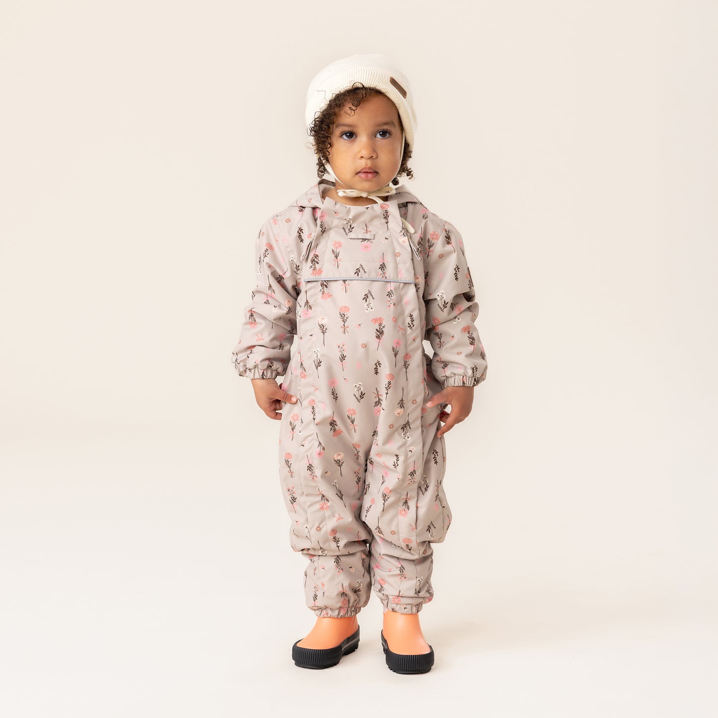 Combinaison de pluie Maé  Bébé Fille Beige