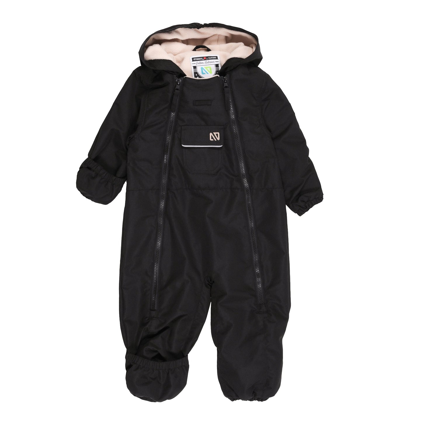 Combinaison de pluie Brooke  Unisexe Noir