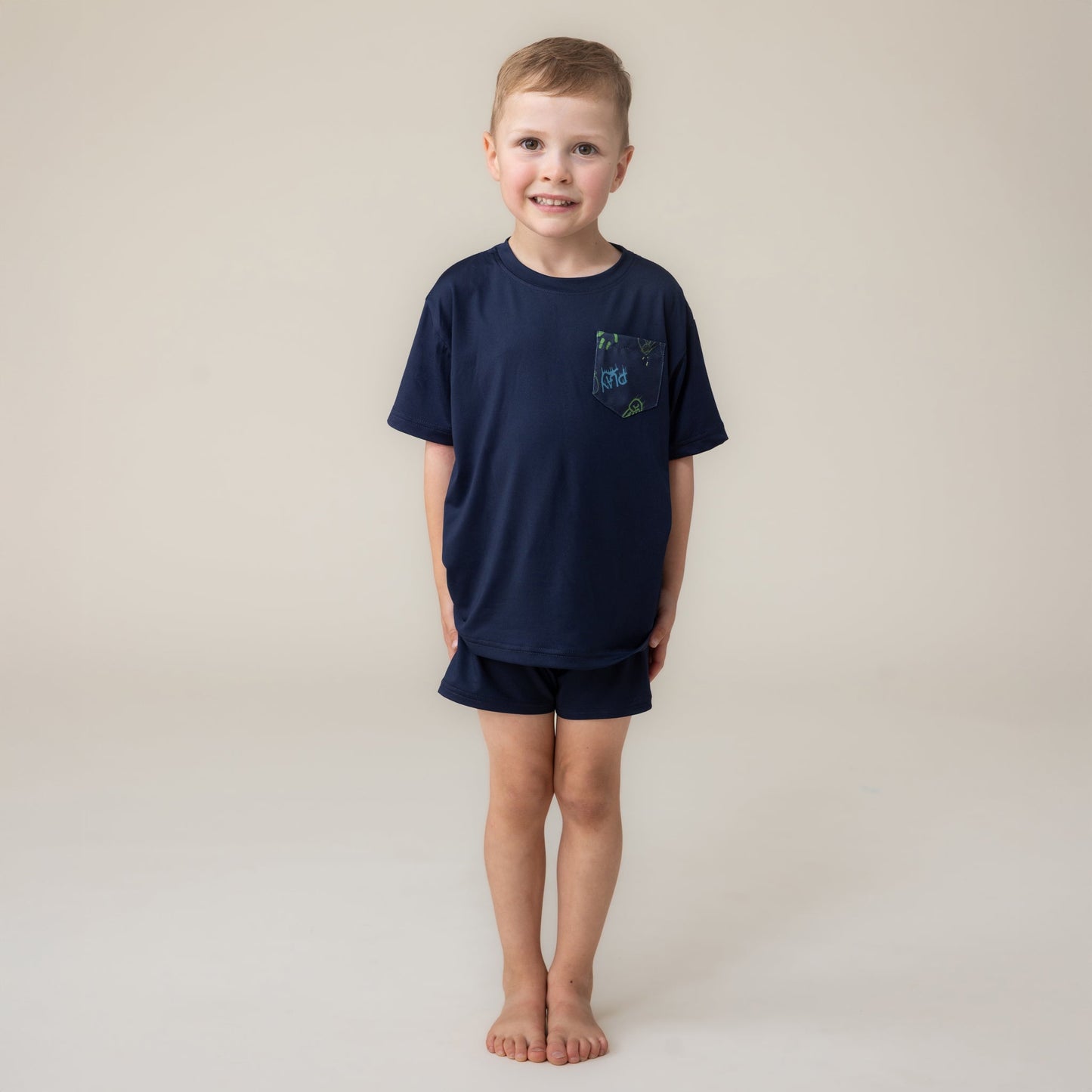 Pyjama 3 mcx  Garçons Marine