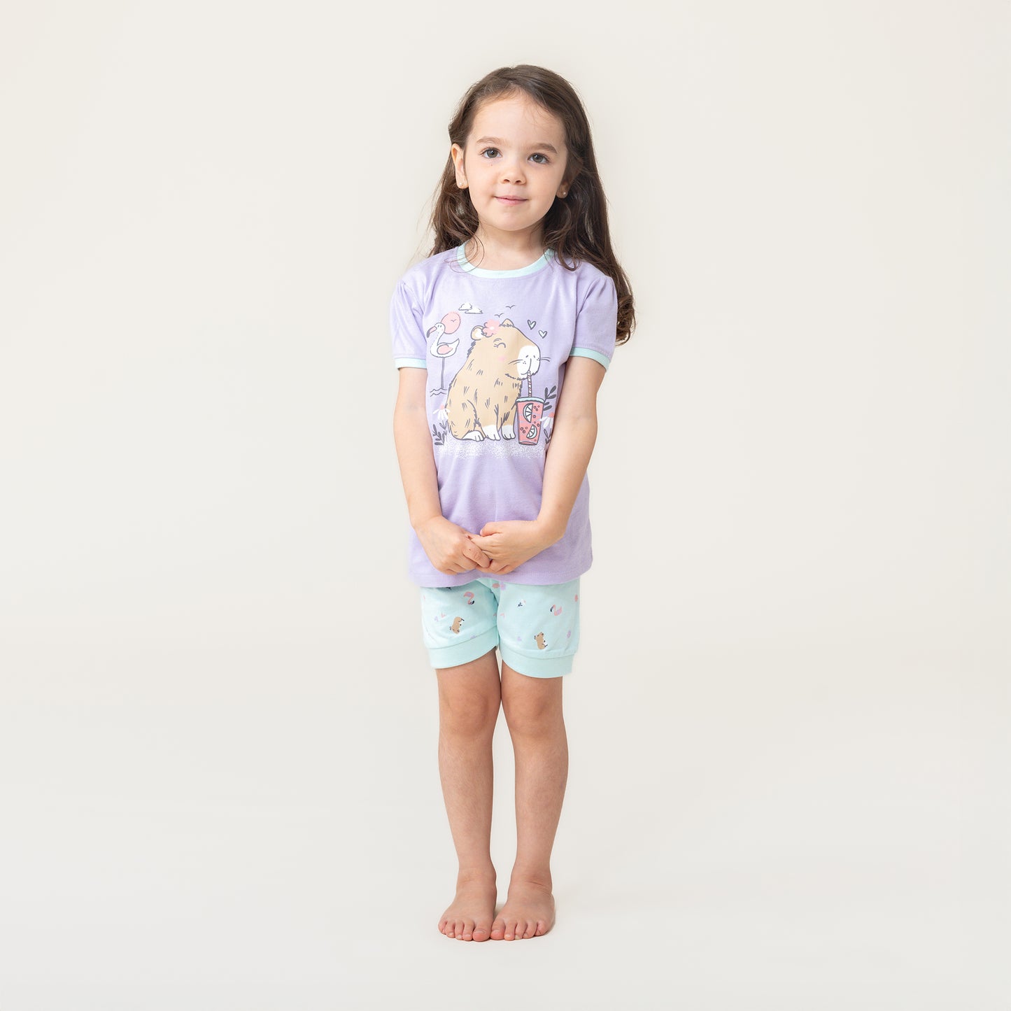 Pyjama 3 mcx  Filles Lilas