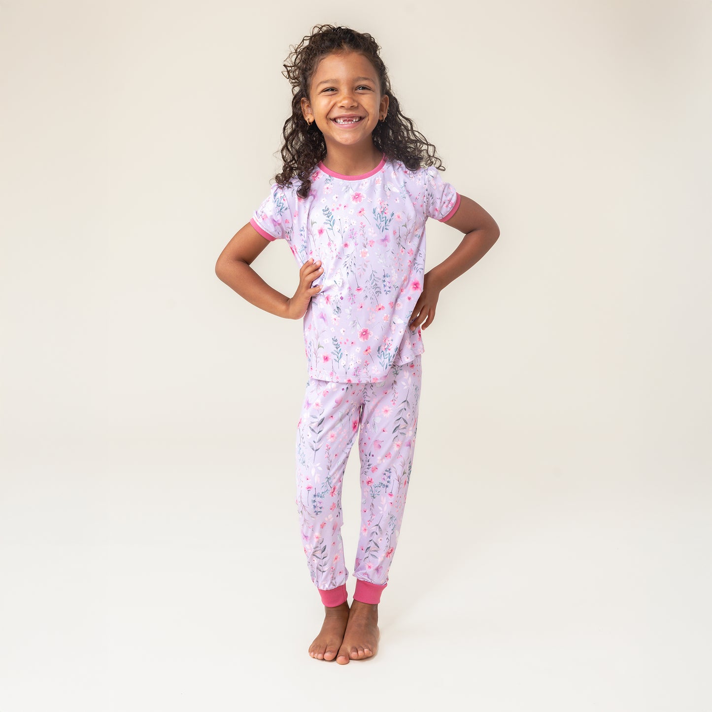 Pyjama 3 mcx  Filles Lilas