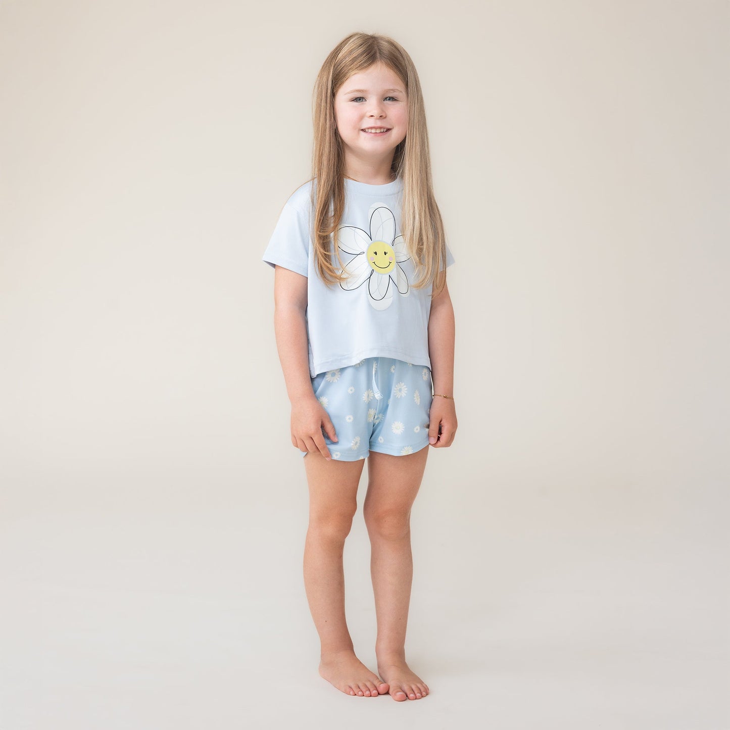 Pyjama 3 mcx  Filles Bleu Pâle