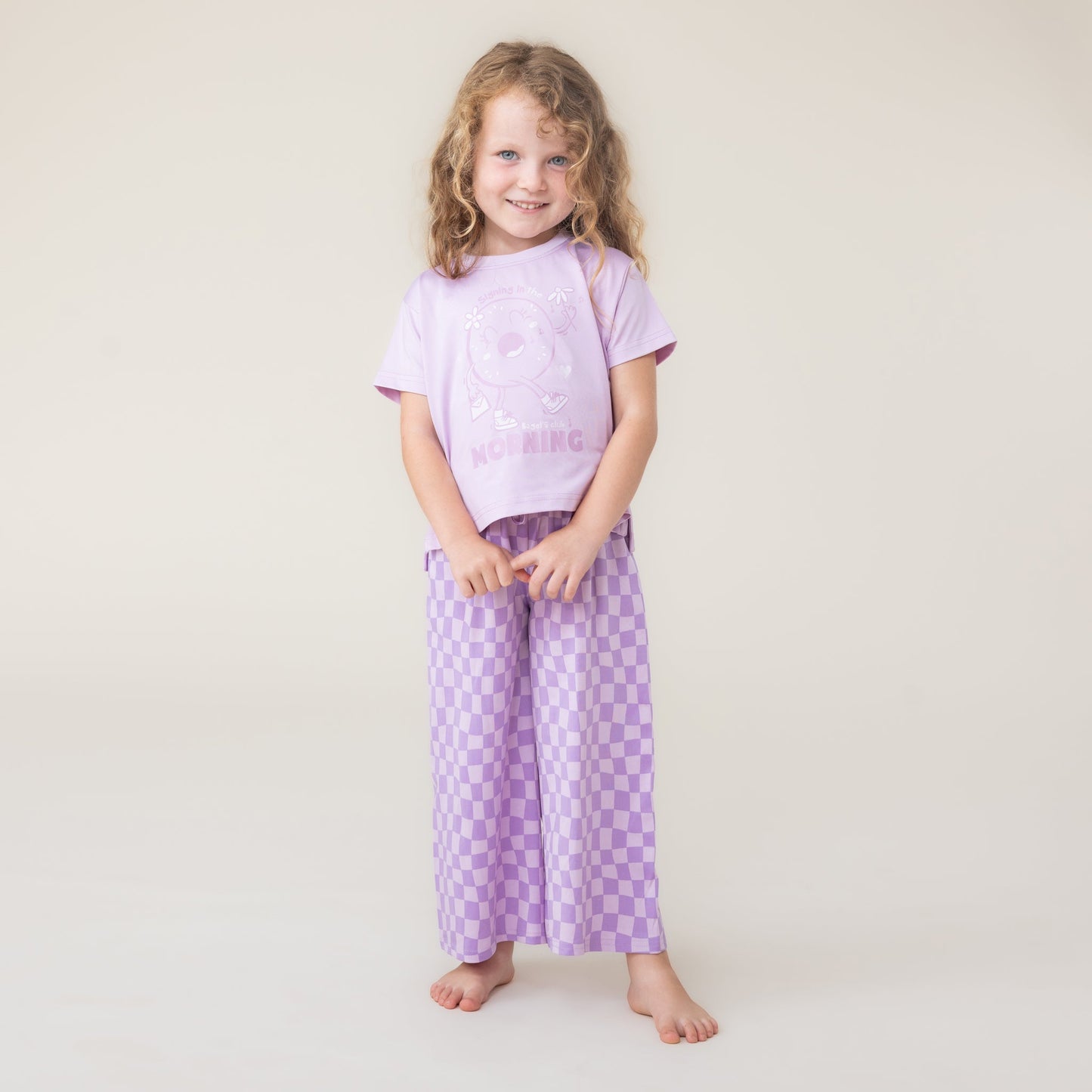 Pyjama 3 mcx  Filles Lilas