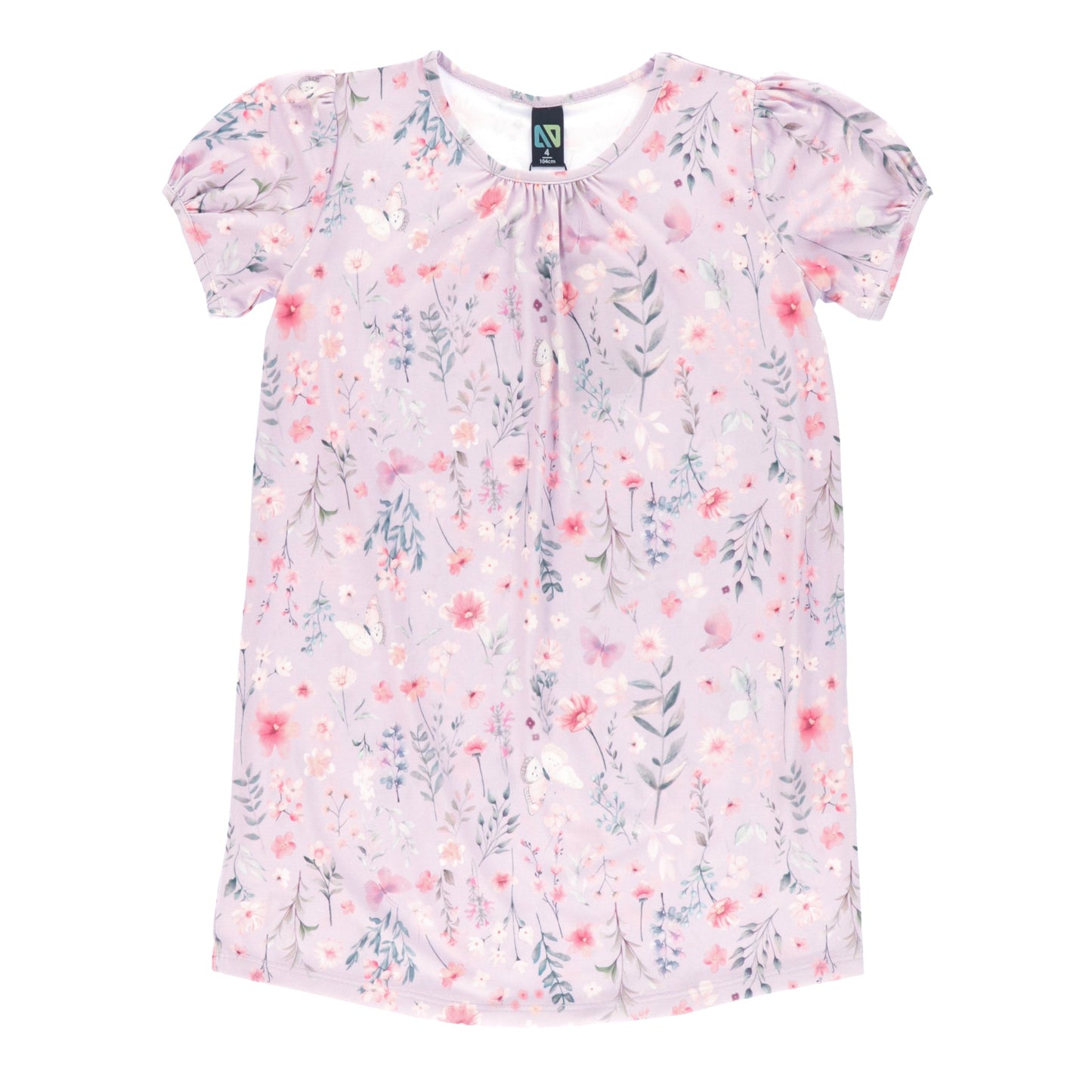 Robe de nuit  Filles Lilas