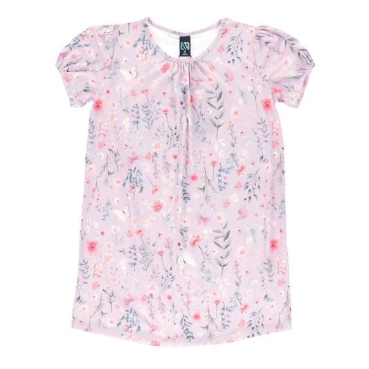 Robe de nuit  Filles Lilas