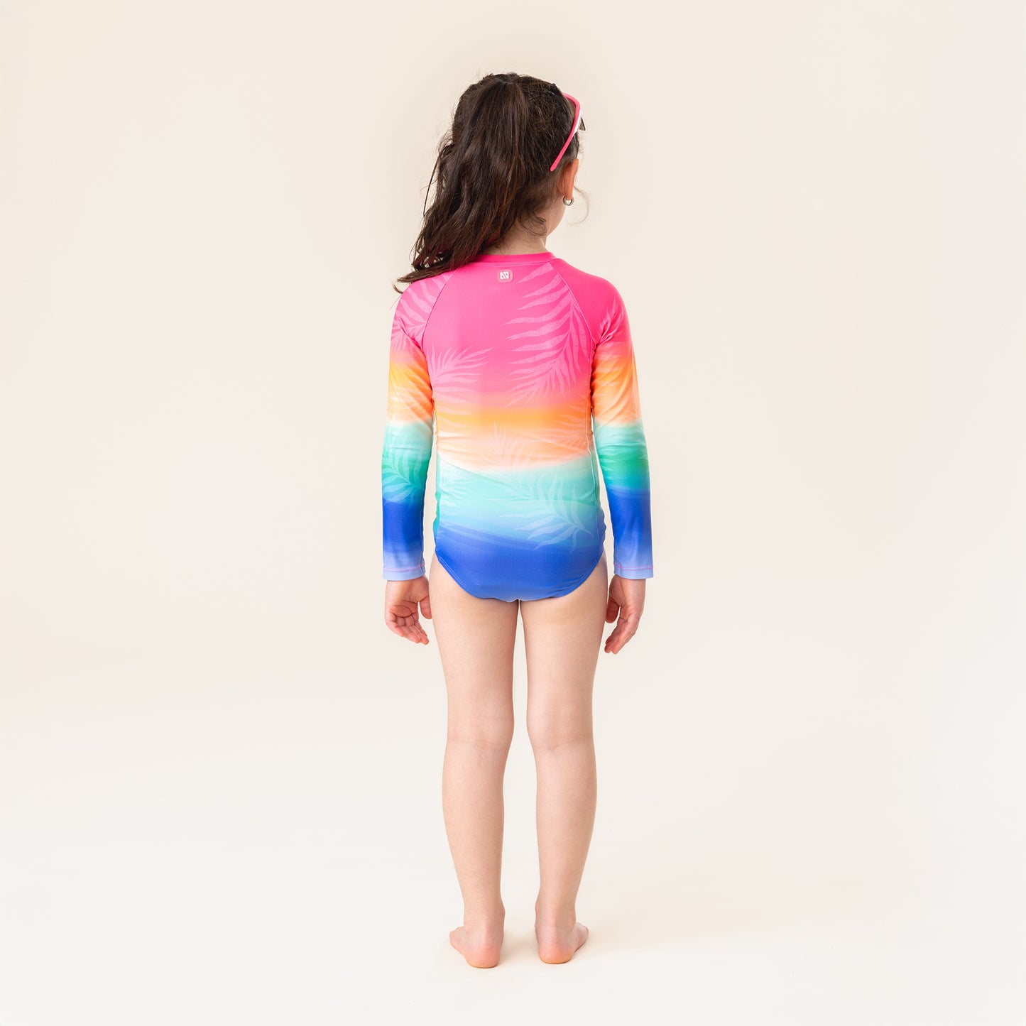 Maillot UV une-pièce  Filles Rose