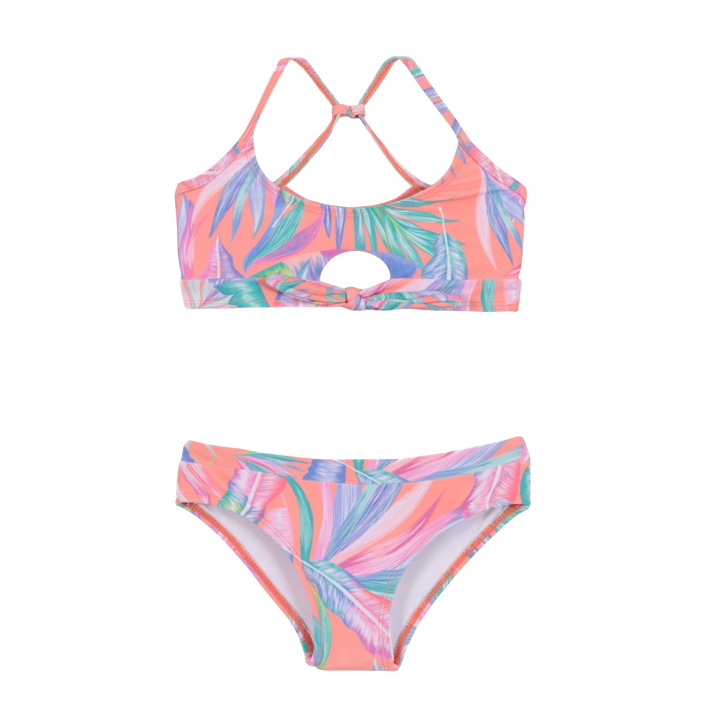 Maillot UV deux-pièces  Filles Corail