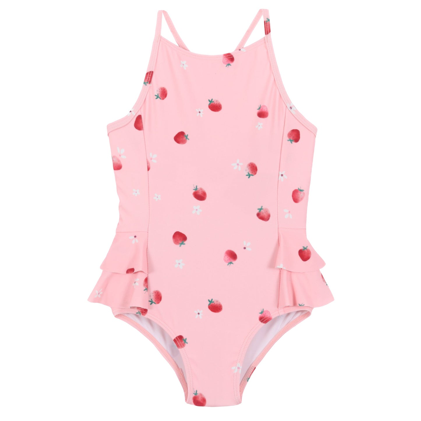 Maillot UV une-pièce  Filles Rose_Pale